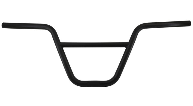 Bulletproof BMX Cro-Mo Bicycle Handlebar 22.2mm - 68cm Wide, 180mm Rise - Black