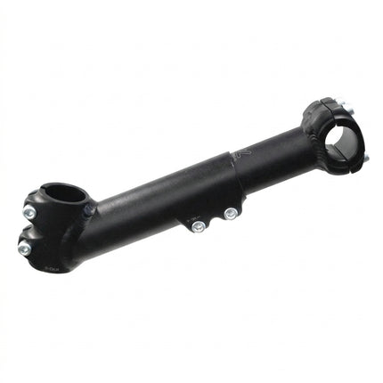 Ahead stem alloy. 25.4mm Bar Bore, dia 29.8mm ( 27.2 with supplied Shim) ) 35 deg 60mm ext Stoker Stem for a Tandem (175mm to 220mm)