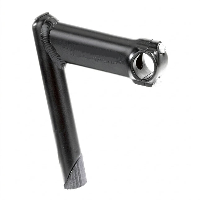 Quill Stem - 90mm Ext, 0 Degree, 160mm Height., 22.2mm Dia., 25.4mm BB, Black, 2 Bolt Front Plate