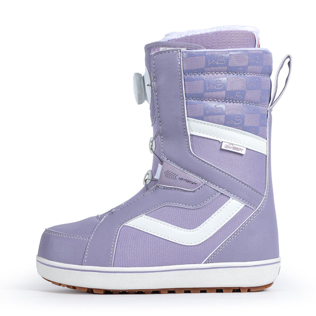SNOWBOARD BOOTS - S6000 PURPLE (STEEL WIRE STYLE)