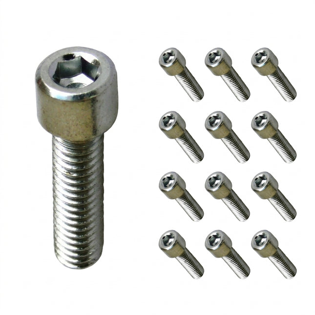 BOLT - Allen Key Type, M6 x 25mm (Bag of 10)
