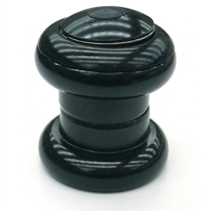 Headset, 1" Alloy Threadless, BLACK, 25.4 x 30 x 27 x 29mm, sealed cartridge bearings