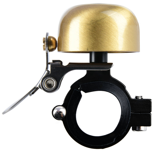 Oxford Mini Ping Brass Bicycle Bell - Gold