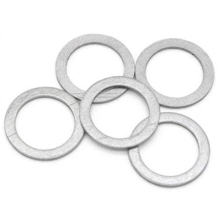 Chainring bolt washers/spacers, OD: 14.5mm, ID: 10mm, T: 0.5mm, bag of 5