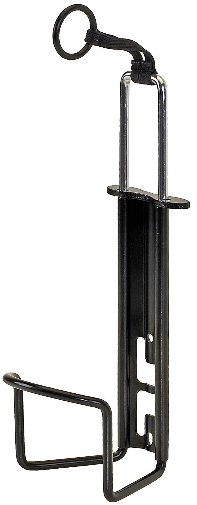 Pro Series Adjustable Alloy Bicycle Bottle Cage for Large Bottles - Black