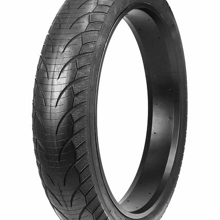 Wanda Bicycle Tyre 20 x 4.0 Black, Fat Tyre - slick Tread - Quality Wanda Tyre product
