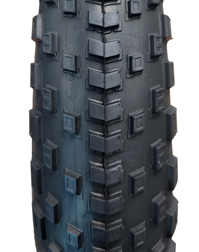 Wanda Bicycle Tyre 20 x 4.0 Black, Fat Tyre Knobby - Quality Wanda Tyre product