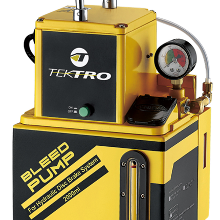 Bleed Pump TEKTRO, Comes with fittings to do Tektro® / TRP, Shimano and Magura hydraulic disc brake systems, 2000ml capicity MINERAL OIL ONLY!!!!