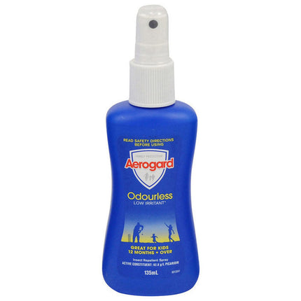 Aerogard Pump Low Scent Insect Repellent 135Ml