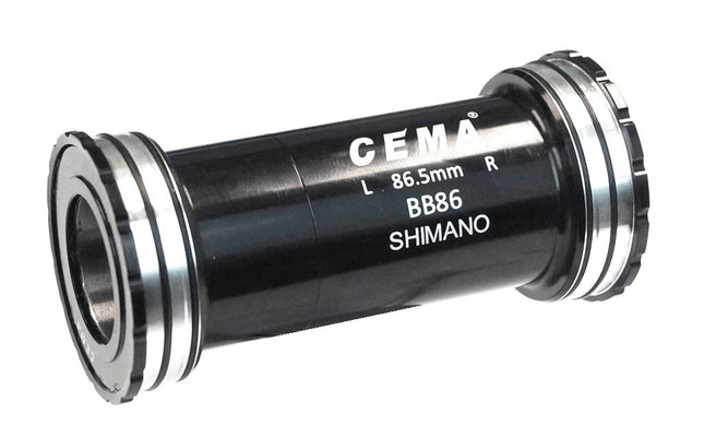 CEMA SRC-BT-86CBPR Ceramic Hybrid Press Fit Interlock Bottom Bracket 86.5 x 41mm 24/24mm Shimano/FSA