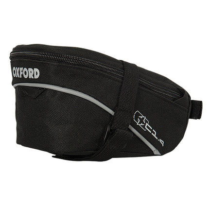 Oxford Bicycle SADDLE BAG C1.4 Wedge Bag 1.4L, Weatherproof design, Reinforced, universal hook & loop attachment system Size: 10 cm (H) x 17cm (W) x 9 cm (D) Oxford Product
