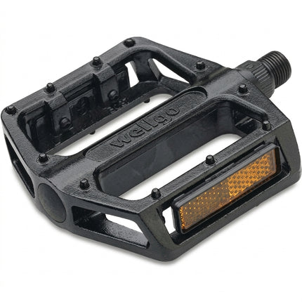 VP PEDALS, ALLOY, BMX 1/2"axle, BLACK