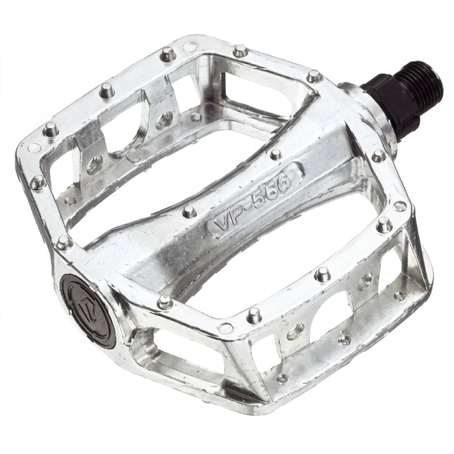 VP PEDALS, Large platform, ALLOY, BMX 1/2" SILVER