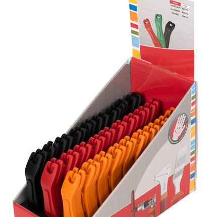 Unior Unior Tyre Levers, 27 sets, mutli colours, display box 626988 Professional Bicycle Tool, quality guaranteed