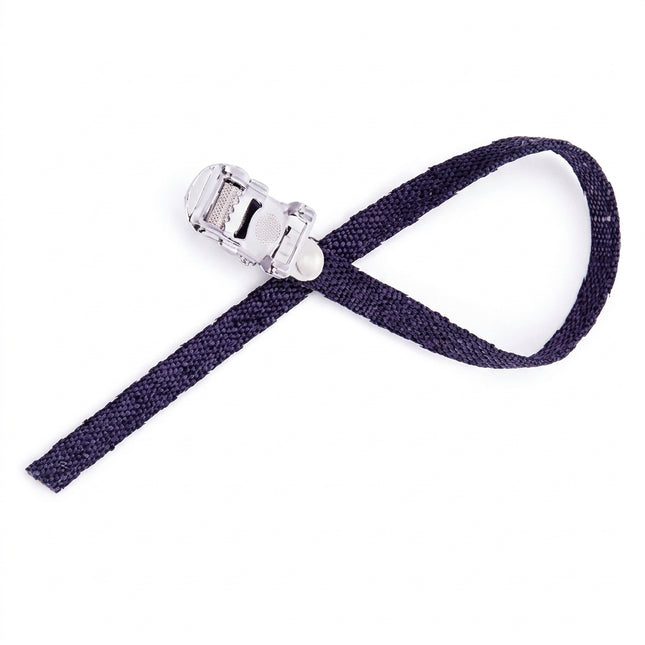 VP TOE STRAPS, NYLON, BLACK, 450mm, (Sold in Pairs)