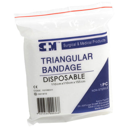 Triangular Bandage Disposable 110 X 110 X 155Cm