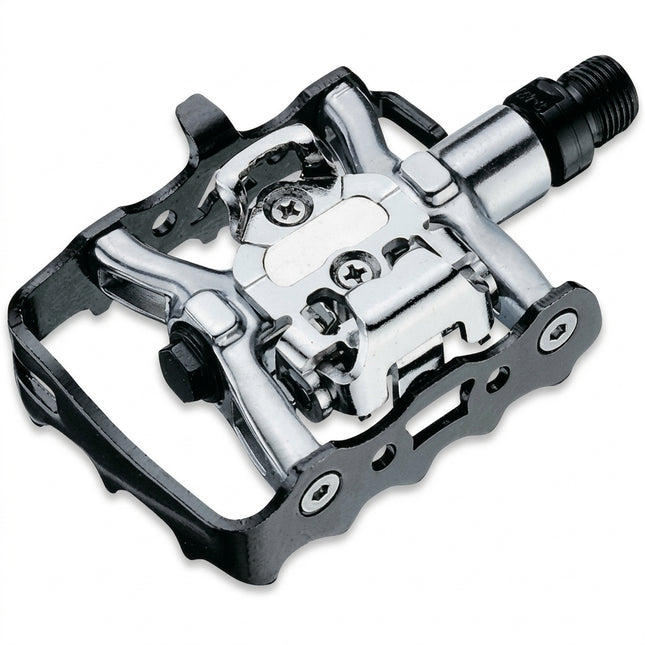 VP PEDALS Dual Function, MTB, Sealed Bearings, Alloy, SILVER/BLACK