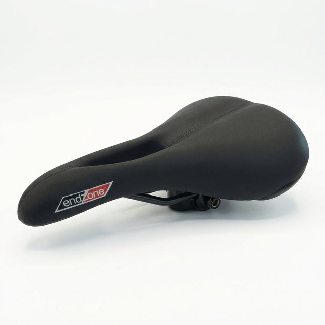 Saddle, Ladies O-Zone, Emerald Top, Double Density, 190 x 250mm BLACK