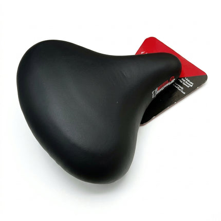 SADDLE, CRUISER/ EXERCISE, GEL, L270mm x W275mm, Webspring base plus Dual coil springs, rails and clamp, Quality Velo manufactured product