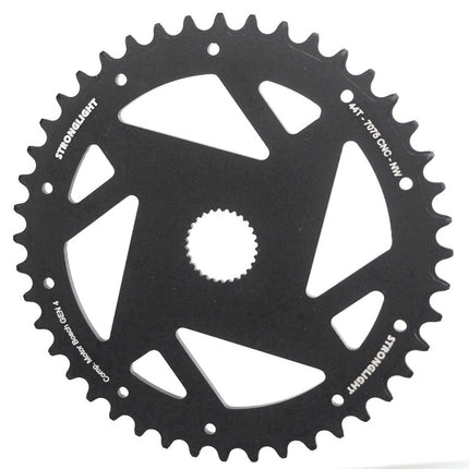 Stronglight Bicycle CHAINRING - eBIKE "STRONGLIGHT", 44T N/W DIRECT MOUNT BOSCH GEN 4 7075-T6 CNC. BLACK (Narrow Wide)