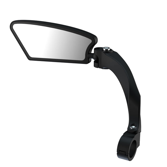 Oxford Bicycle MIRROR - E-Mirror, Left, fully adjustable fit, designed to fit inside of controls and grip, can be used on non ebikes - Oxford Product