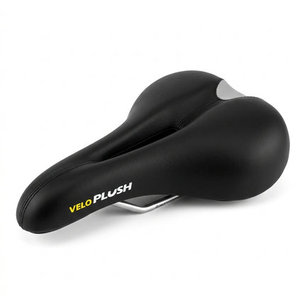 Saddle, Ladies O-Zone, Double Density Foam, 250 x 160mm BLACK, Quality Velo manufactured product