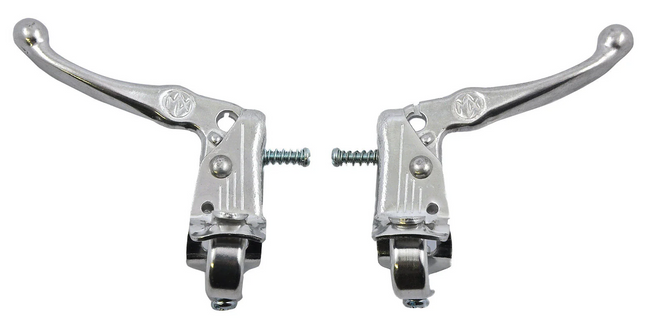 Alhonga BRAKE LEVER - Brake Lever, Alloy, For BMX or Ladies Bikes, Silver (Sold In Pairs)