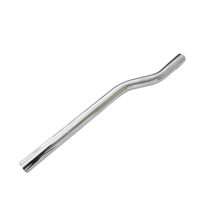 SEATPOST DOUBLE SNAKE 22.2MM X 400MM STEEL - CHROME