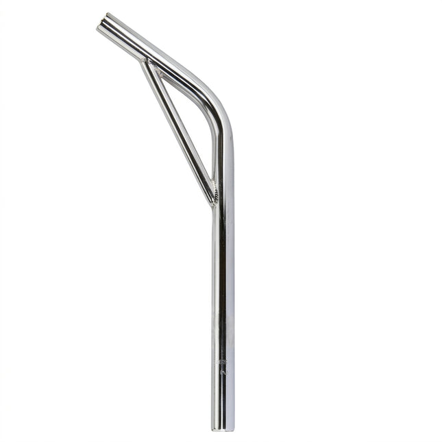 SEATPOST LAYBACK W/SUPPORT 22.2MM X 400MM CR-MO - CHROME