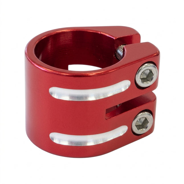S/clamp 33.3mm RED no lip