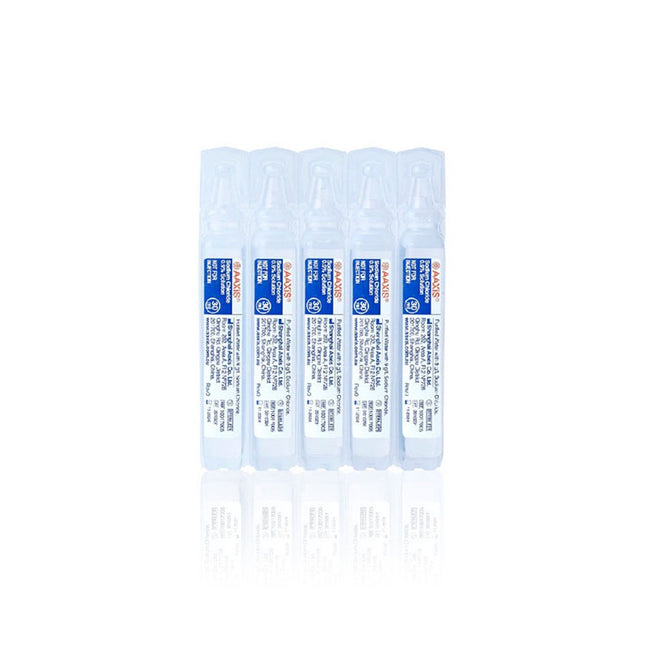 Saline Eye Wash 15Ml Singles Aqafy Eye And Wound Wash