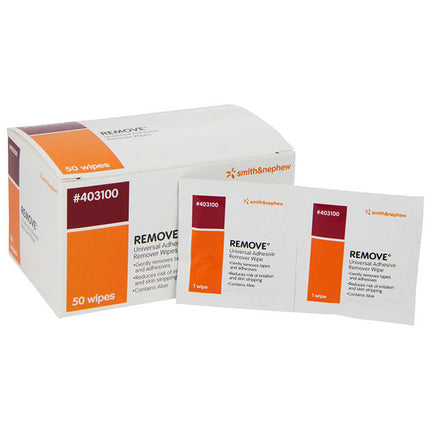 Remove Adhesive Remover Skin Wipes (50)