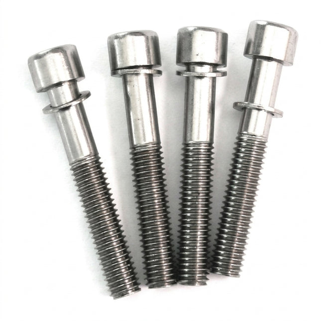 SEAT POST BOLT M8, 50mm, Allen Key Type, For Micro Adjust, Half Threaded, Steel (Bag 4)