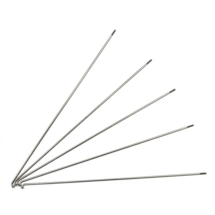 SPOKES - Stainless Steel & BRASS NIPPLES - 298mm - 14G - 1 GROSS (QTY 144)