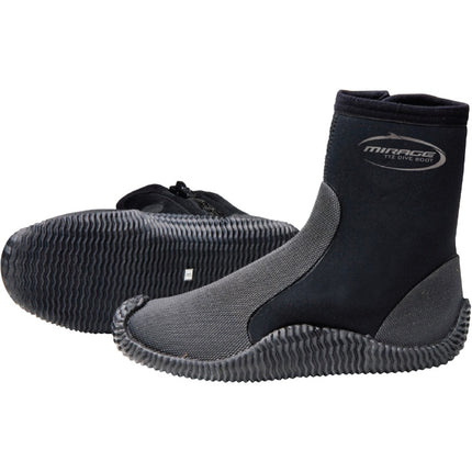 Mirage Ttz Dive Boot Adult - Black / 9.0