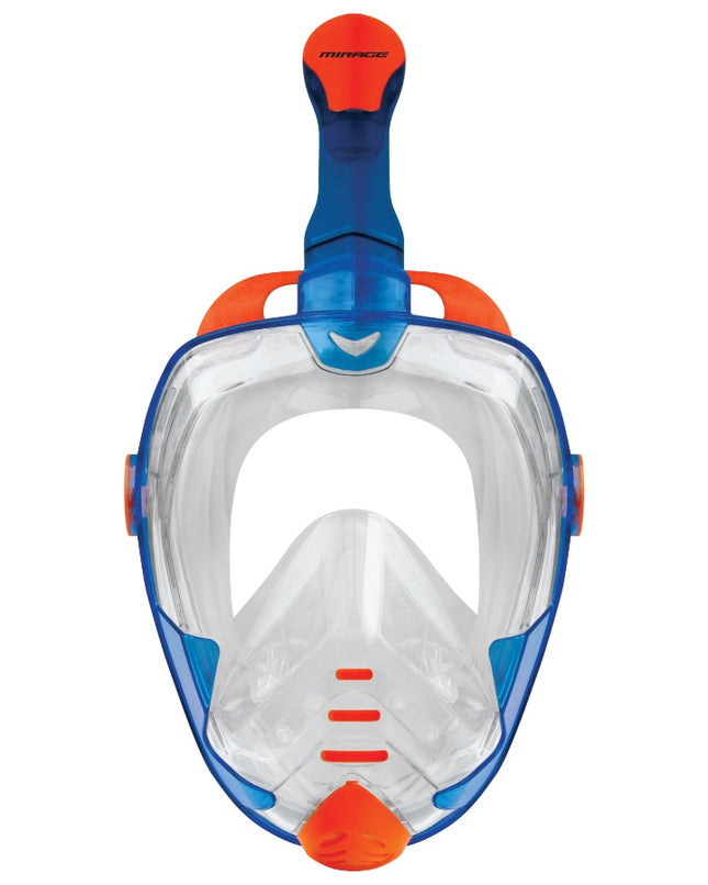 Mirage GALAXY2 Mask & Snorkel Set ADULT BLUE - S/M