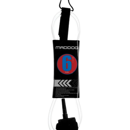 Mirage MADDOG SURF LEASH CLEAR 8