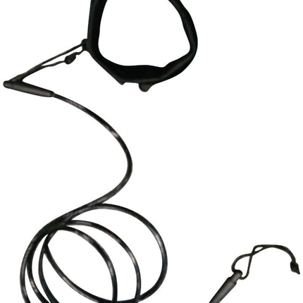Maddog Basic Surfboard Leash Any - Black / 7'