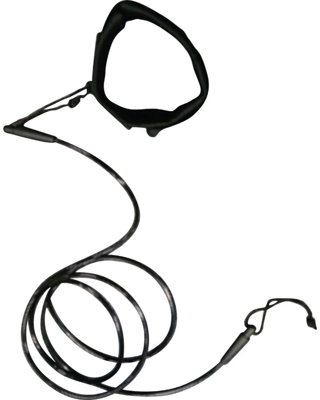 Maddog Basic Surfboard Leash Any - Black / 7'