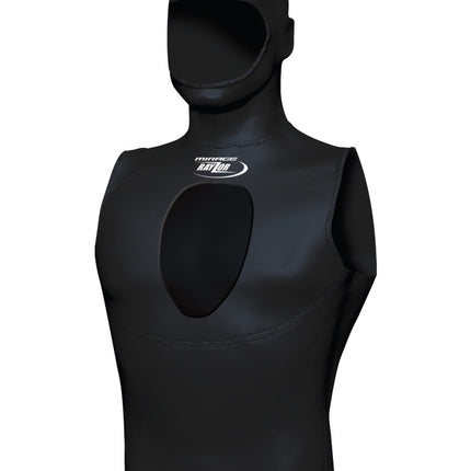 Mirage RAYZOR HOODED VEST BLACK XL