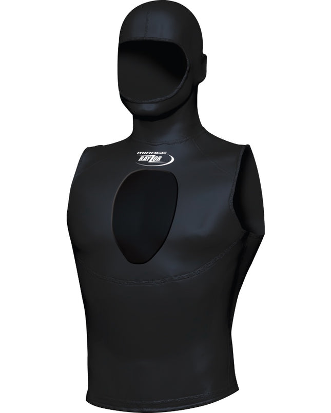 Mirage RAYZOR HOODED VEST BLACK XL