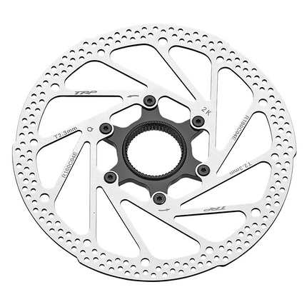 TRP Bicycle TRP 180mm ROTOR - 2.3mm Thick, 2 Piece, CENTERLOCK, High Heat Dispersion and Tolerance, ** For DHR and E-MTB Only ** For 2.3mm Calipers