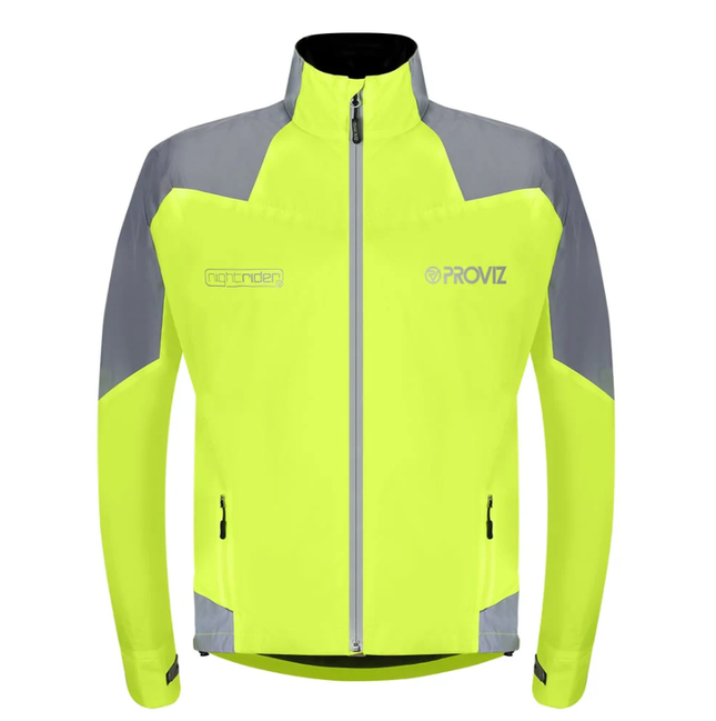 Men's Proviz Nightrider PV1505 High Visibility Jacket - 3XL Yellow
