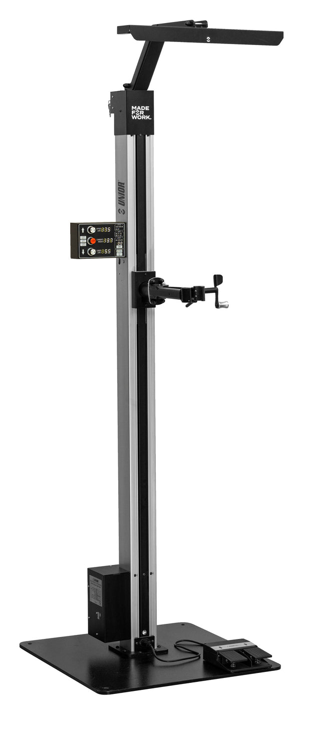 Unior Bicycle UNIOR Electric Repair Stand 629760 1693EL, Australian electrics approved - ready to plug in