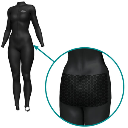 Mirage Adult Superstrength Bodyliner - Black / XL