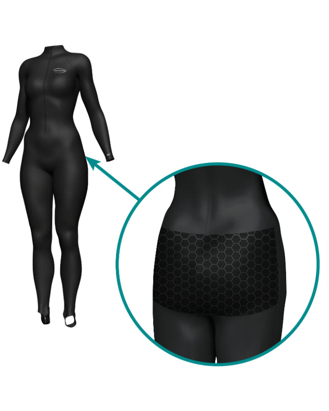 Mirage Adult Superstrength Bodyliner - Black / XL