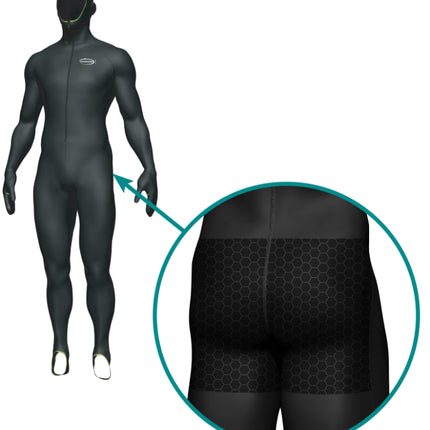 Mirage Adult Superstrength Protector Suit - Black / Small