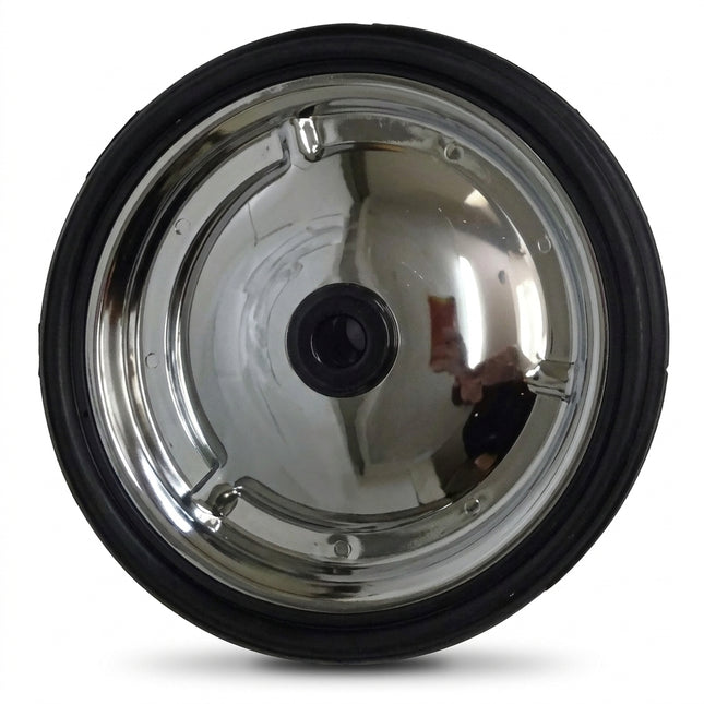 Sunnywheel Spare Training Wheels, for 12" , Steel wheels, black tyres,100mm, 2/set