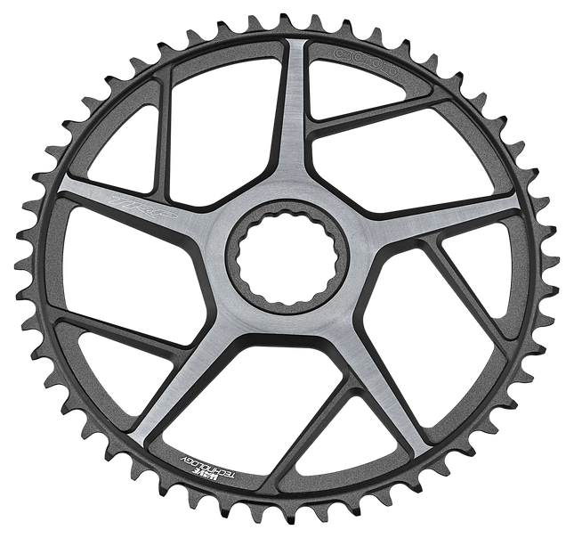 TRP Bicycle TRP Chain ring, VISTAR Mod. CR-C8000, 52T, SB Black/gun metal grey