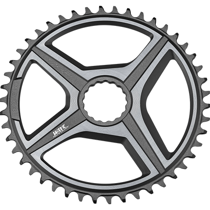 TRP Bicycle TRP Chain ring, VISTAR Mod. CR-G8000, 44T, SB Black/gun metal grey